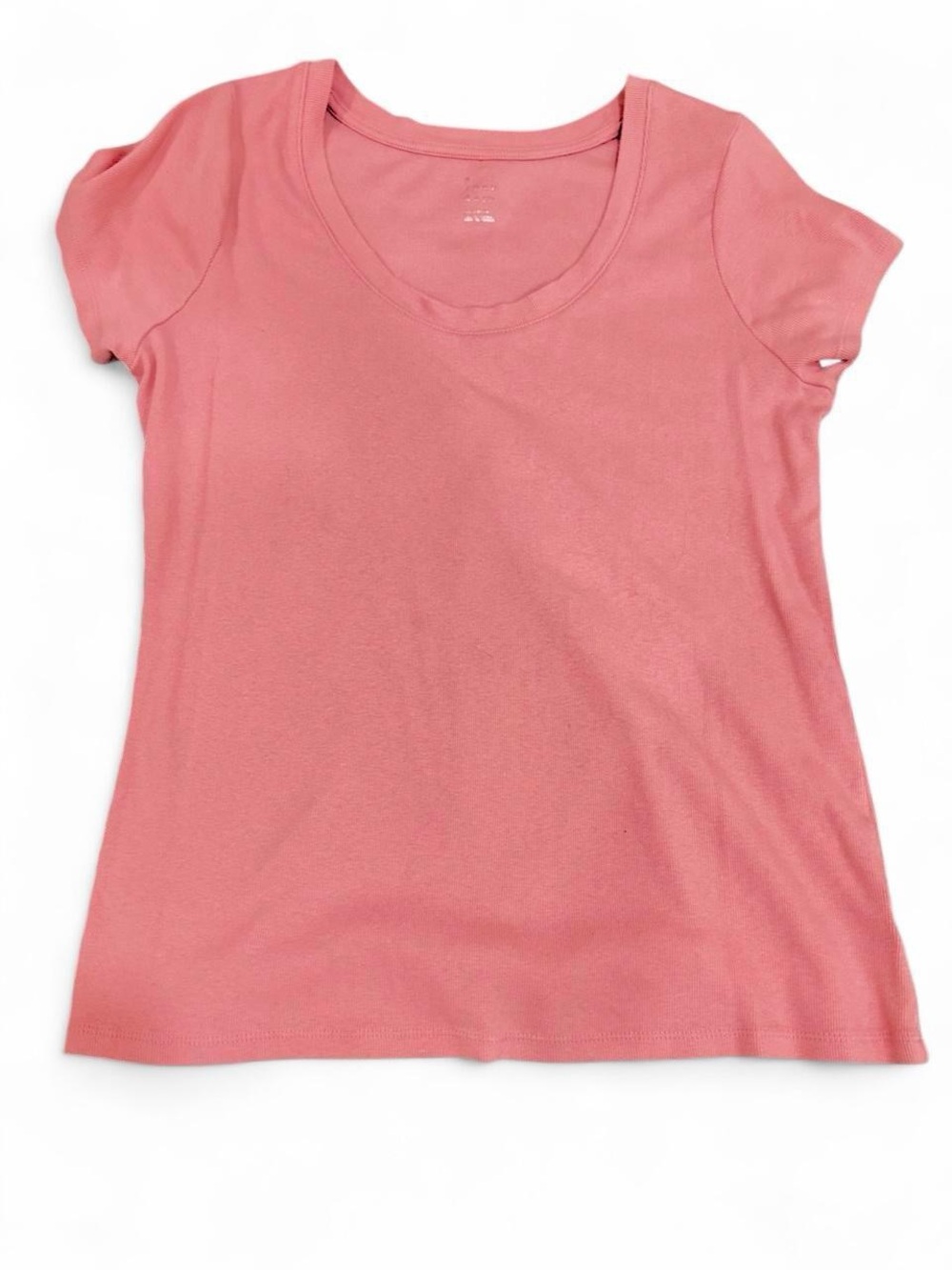 a new day Coral Pink Scoop Neck Tee